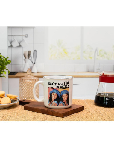 Taza camper cerámica Silver Buffalo Sister Sister 591 ml