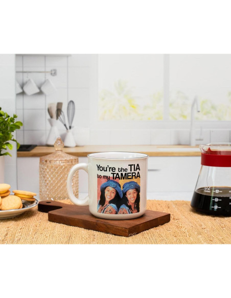 Taza camper cerámica Silver Buffalo Sister Sister 591 ml