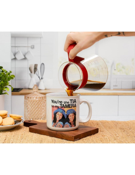 Taza camper cerámica Silver Buffalo Sister Sister 591 ml