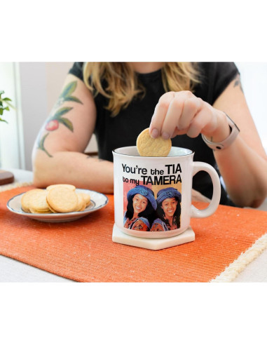 Taza camper cerámica Silver Buffalo Sister Sister 591 ml