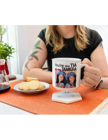 Taza camper cerámica Silver Buffalo Sister Sister 591 ml