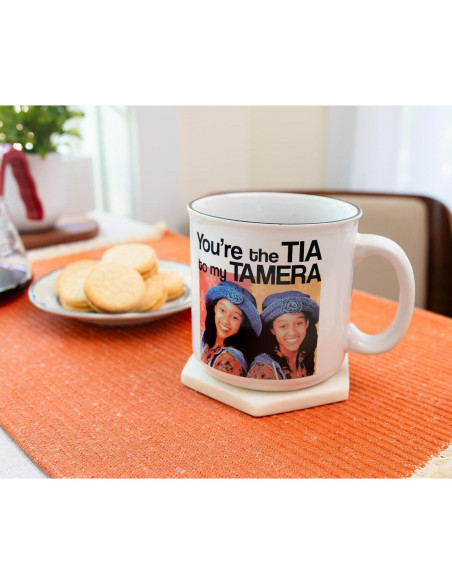 Taza camper cerámica Silver Buffalo Sister Sister 591 ml