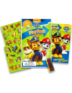 Set de 15 Paquetes de Juego Paw Patrol con Libros y Crayones 2