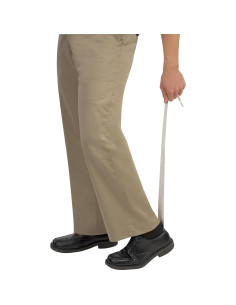 Cuña para zapatos 1Home, 61 cm, acero blanco, sin látex 2