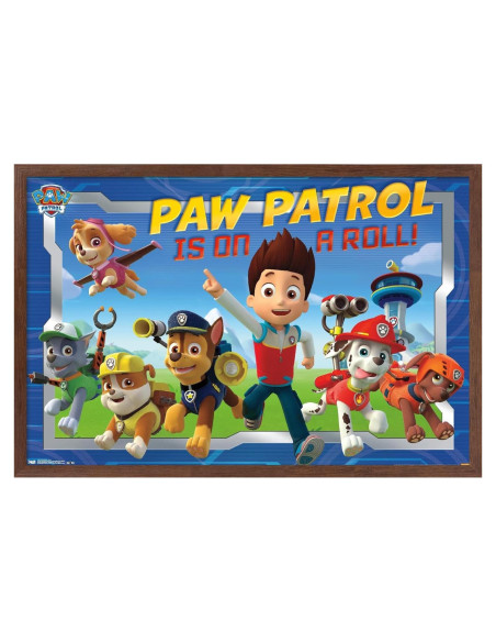 Póster enmarcado Trends International Paw Patrol 56.7x37.4cm