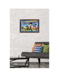 Póster enmarcado Trends International Paw Patrol 56.7x37.4cm 2