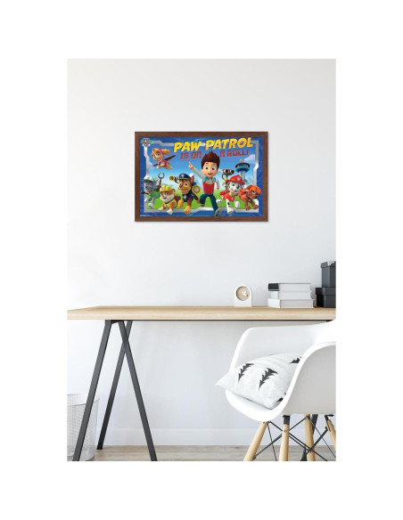 Póster enmarcado Trends International Paw Patrol 56.7x37.4cm