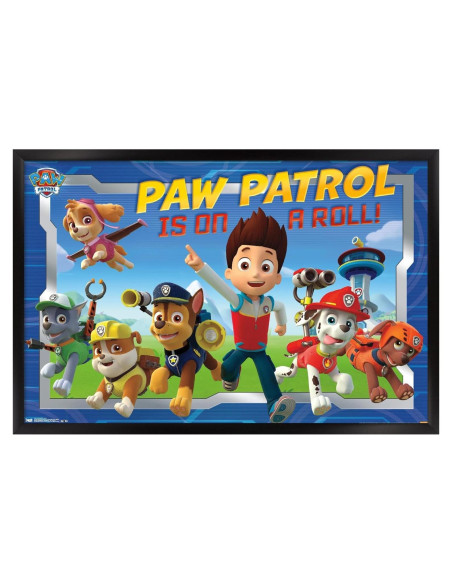 Póster enmarcado Trends International Paw Patrol 56.88x37.34cm