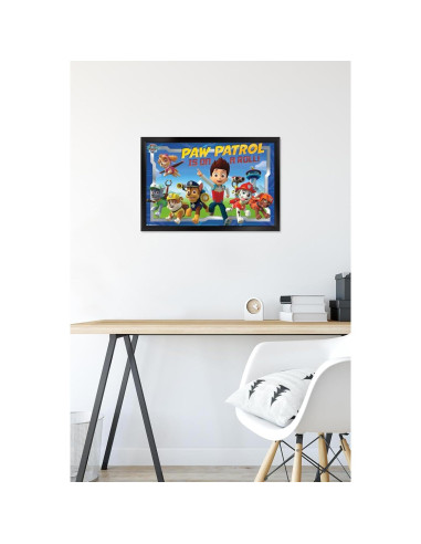 Póster enmarcado Trends International Paw Patrol 56.88x37.34cm