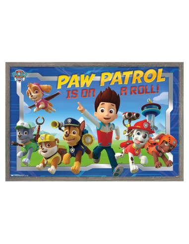 Póster enmarcado Trends International Paw Patrol 56.88x37.34cm