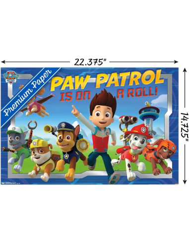 Póster de Pared Trends International Paw Patrol 56.9x37.3cm