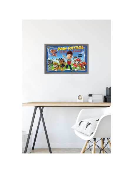 Póster enmarcado Trends International Paw Patrol 56.88x37.34cm
