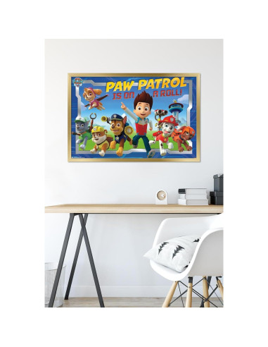 Póster Enmarcado Trends International Paw Patrol 86x56 cm