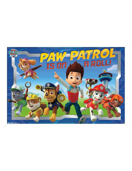 Póster Enmarcado Trends International Paw Patrol 86x57 cm