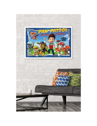 Póster Enmarcado Trends International Paw Patrol 86x57 cm