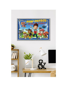 Póster enmarcado Nickelodeon Paw Patrol 86x56 cm Gris 2