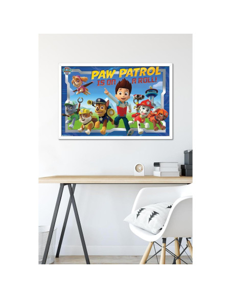 Póster Enmarcado Trends International Paw Patrol 86x57 cm