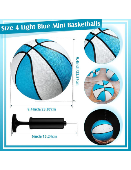 Balones de Baloncesto Acuático Honoson 6 Piezas 23.88 cm