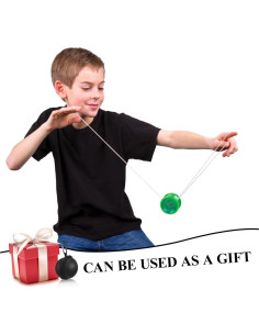 Bolsa de Almacenamiento Kisangel para Yoyo 7cm EVA Negra 2