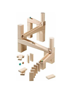 HABA Juego de Pistas de Canicas 44 Piezas Madera 3-10 Años