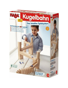 HABA Juego de Pistas de Canicas 44 Piezas Madera 3-10 Años 2