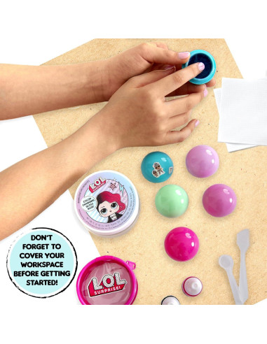 L.O.L. Surprise! Kit Brillo Labial Cambio Color 5 Sabores