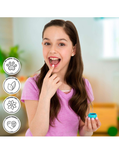 L.O.L. Surprise! Kit Brillo Labial Cambio Color 5 Sabores