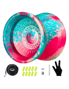 Yoyo Profesional WATIEOBOO M18 Metal con 10 Cuerdas