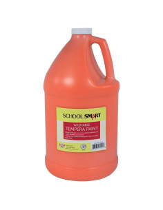 Pintura Tempera Lavable School Smart Naranja 3.78 L