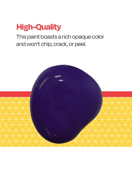 Pintura Tempera Lavable School Smart 1 Galón Púrpura