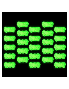 Cuerdas de Yoyo Luminiscentes MAGICYOYO Verde 25 Piezas