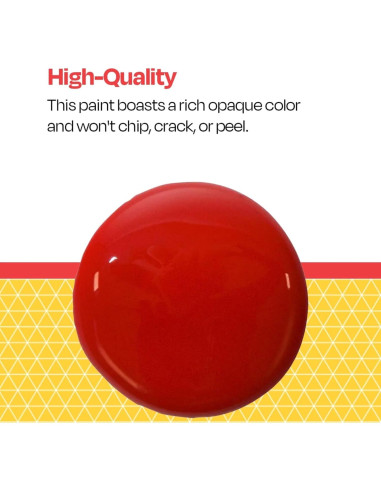 Pintura Tempera Lavable School Smart Roja 3.78 L