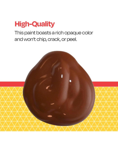 Pintura Tempera Lavable School Smart Marrón 3.78L