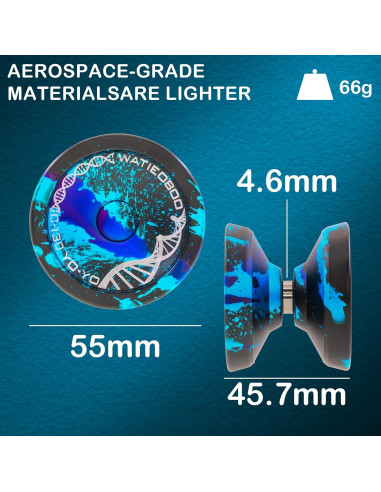 Yo-yo Profesional WATIEOBOO C130 para Niños y Adultos