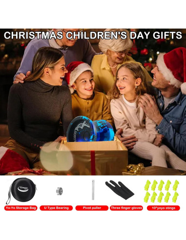 Yo-yo Profesional WATIEOBOO C130 para Niños y Adultos