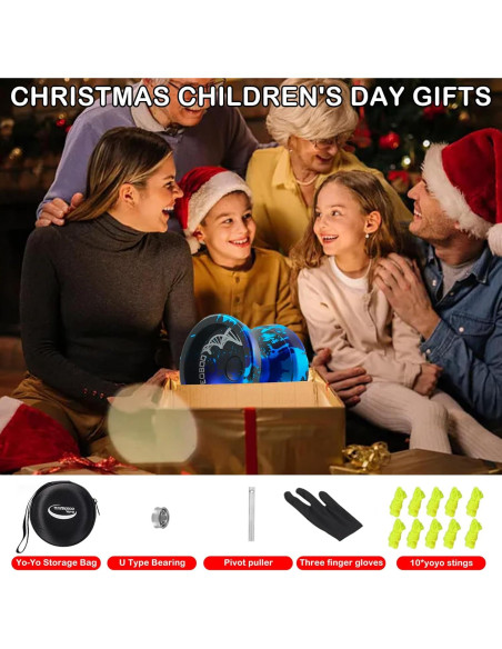 Yo-yo Profesional WATIEOBOO C130 para Niños y Adultos