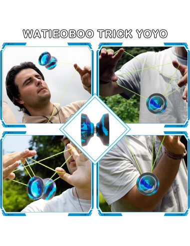 Yo-yo Profesional WATIEOBOO C130 para Niños y Adultos