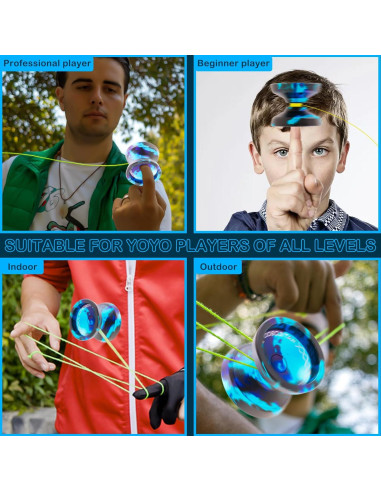 Yo-yo Profesional WATIEOBOO C130 para Niños y Adultos