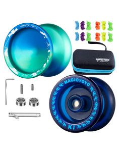 Paquete de 2 Yoyos MAGICYOYO K1 y V10 para Principiantes