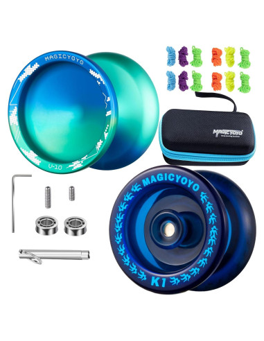 Paquete de 2 Yoyos MAGICYOYO K1 y V10 para Principiantes