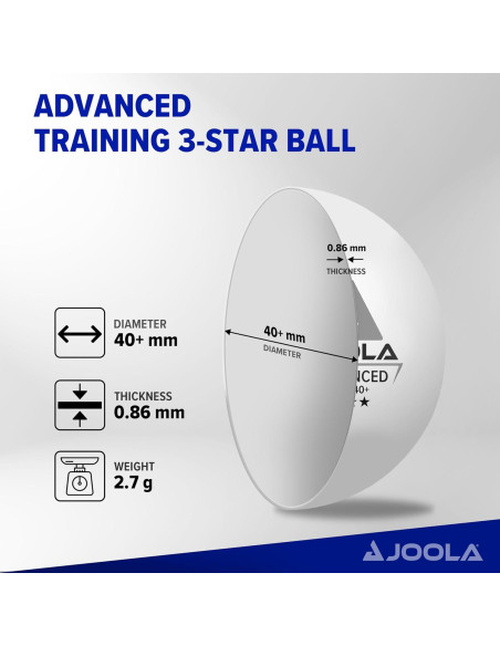 Red de Ping Pong Retráctil JOOLA Deluxe con Raquetas y Pelotas