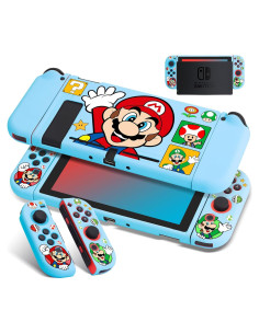 Funda Protectora Kawaii para Nintendo Switch - Xcitifun - Mano Azul