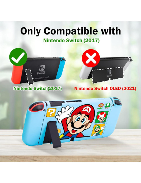 Funda Protectora Kawaii para Nintendo Switch - Xcitifun - Mano Azul