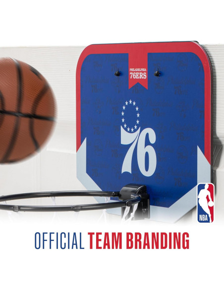 Aro de Baloncesto Mini Franklin Sports NBA Philadelphia 76ers