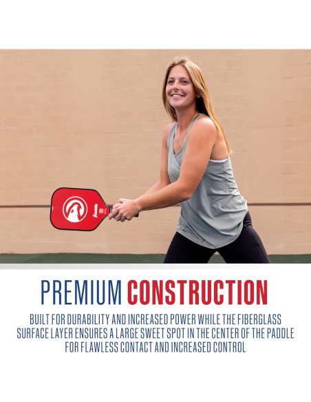 Pala de Pickleball Franklin Sports NBA Atlanta Hawks 13mm