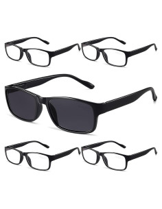 Gafas de lectura Gaoye 5 Pack Anti Luz Azul 3.5x