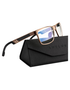 Gafas de Luz Azul ANYLUV 03-Té Marrón Protección Diaria