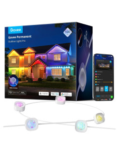 Luces LED RGBIC Govee Pro 30.48m IP67 para Exterior