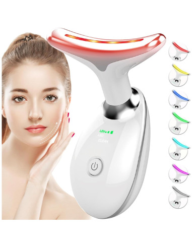 Masajeador Facial Sunpint ES-1081 7 Colores y Térmico