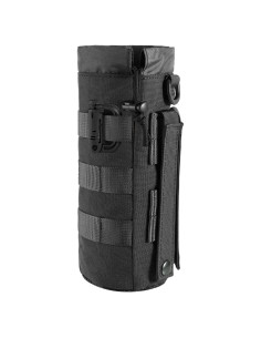 Bolsa de Botella de Agua Táctica FRTKK Nylon 1L Negro